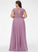 ScoopNeck A-Line Neckline Length Fabric Silhouette Floor-Length Pockets Embellishment Yuliana Sleeveless A-Line/Princess