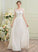 Chiffon Floor-Length Illusion Wedding Dresses Dress Wedding A-Line Dana