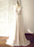 V-neck Court Dress Wedding Wedding Dresses Chiffon Damaris Train A-Line