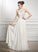 Scoop Chiffon Neck Floor-Length With Marissa A-Line Dress Beading Wedding Sequins Wedding Dresses