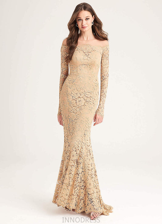 Emily Satin Floor Length Spaghetti Staps Trumpet/Mermaid Natural Waist Sleeveless Bridesmaid Dresses