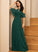 A-Line ScoopNeck Length Floor-Length Neckline Silhouette Straps Fabric Blanche Sleeveless A-Line/Princess One Shoulder