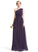 Neckline Floor-Length Length Fabric Embellishment Ruffle A-Line One-Shoulder Silhouette Desiree Sleeveless Natural Waist