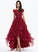 Tulle With Ball-Gown/Princess Off-the-Shoulder Sequins Izabella Beading Prom Dresses Asymmetrical Bow(s)