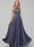 Prom Dresses Neck Sequins Lace Elise Floor-Length Chiffon With Scoop A-Line
