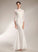 Dress Nyasia Train Wedding Dresses Wedding Neck High Sweep Trumpet/Mermaid