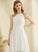 Chiffon Pockets Floor-Length Scoop A-Line Wedding Dresses With Dress Neck Sophia Lace Wedding