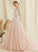 Court Dress Ball-Gown/Princess Wedding Tulle Neck Lace Wedding Dresses Sahna Train Scoop