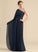 Neckline Fabric Silhouette One-Shoulder Ruffle Length A-Line Embellishment Floor-Length Liliana Floor Length Sleeveless