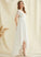Chiffon Asymmetrical Lace Dress Lillie Wedding Dresses Wedding A-Line V-neck