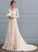 Lace Dress Joyce Tulle Court Wedding Train Trumpet/Mermaid Wedding Dresses V-neck