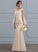 Dress Floor-Length Tulle Wedding Kaylah Scoop Lace Neck Trumpet/Mermaid Wedding Dresses