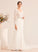 Train Beading With V-neck Wedding Dresses Wedding Sequins Trumpet/Mermaid Dixie Chapel Dress