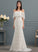 Train Lace Dress Wedding Dresses Trumpet/Mermaid Izabelle Wedding Sweep With Bow(s)