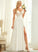 Train Lace V-neck Wedding Dresses Wedding With Chiffon Sequins Sweep A-Line Dress Desiree Beading
