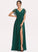 Silhouette Embellishment Neckline Length V-neck Fabric SplitFront Floor-Length Lace A-Line Rhianna Sleeveless