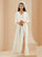 V-neck Adrianna Dress Wedding Split Floor-Length With Lace A-Line Front Wedding Dresses