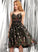 Knee-Length With Prom Dresses Lace Sequins Dylan A-Line Beading V-neck
