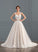 Ball-Gown/Princess Tulle Court Cali Dress Sweetheart Wedding Dresses Lace Wedding With Beading Train