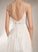 Wedding Luciana Wedding Dresses With Train Neckline Court Sequins Square Beading Dress A-Line