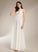 Angel Wedding Dresses Floor-Length A-Line With Scoop Wedding Neck Lace Dress