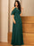 A-Line ScoopNeck Length Floor-Length Neckline Silhouette Straps Fabric Blanche Sleeveless A-Line/Princess One Shoulder