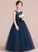Ball-Gown/PrincessScoopNeckFloor-LengthTulleJuniorBridesmaidDressWithSash#126265 Junior Bridesmaid Dresses Rosemary