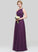 Prom Dresses A-Line Sara Floor-Length Ruffle With One-Shoulder Tulle