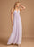 Silhouette Floor-Length V-neck Length Neckline Fabric Ruffle A-Line Embellishment Haylie Floor Length A-Line/Princess