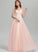 Sweetheart Tulle Floor-Length With Ball-Gown/Princess Cailyn Sequins Prom Dresses
