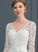 A-Line Wedding Floor-Length Paige Dress Wedding Dresses Tulle V-neck