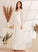 Wedding Sweep Beading Dress V-neck Split Wedding Dresses Elisa Front A-Line Sequins Train With
