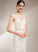 Wedding Sequins With Beading Neck Hadassah Court Train Scoop Dress Wedding Dresses Sheath/Column