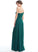 Embellishment Neckline SplitFront Pockets A-Line Length Silhouette Floor-Length Fabric One-Shoulder Melissa A-Line/Princess