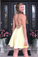 A-Line/Princess Straps Beading Sleeveless Applique Long Chiffon Homecoming Dresses Jasmin Dresses