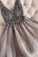 A-Line/Princess Halter Homecoming Dresses Chiffon Celia Sleeveless Floor-Length Ruched Bridesmaid Dresses