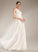 Sweep Dress Jasmine With Sequins Illusion Wedding Dresses A-Line Wedding Train Lace