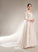 Off-the-Shoulder Court Lia Train Wedding With Sequins Dress Wedding Dresses Ball-Gown/Princess