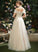 A-Line Sweetheart Floor-Length Dress Sequins Wedding Dresses With Wedding Lace Marisol