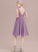 Straps Lace Knee-Length Length Silhouette A-Line SquareNeckline Fabric Neckline Lucille Natural Waist A-Line/Princess