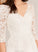 Asymmetrical Sequins Beading Wedding Dresses With Lilyana Dress Wedding V-neck A-Line