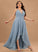 Hadassah A-Line V-neck Asymmetrical Prom Dresses