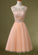 Peach Beaded See Homecoming Dresses Tiara Through 10355