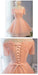 Pink Jaylyn Homecoming Dresses Lace A-Line/Princess Party Short Dresses With Up 10426
