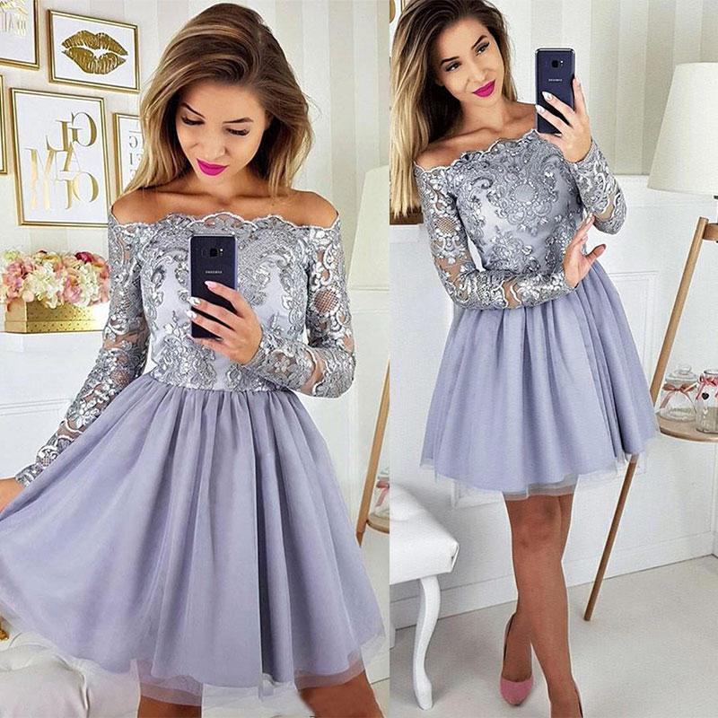 CUTE TULLE LACE SHORT Homecoming Dresses Hadley DRESS 10761