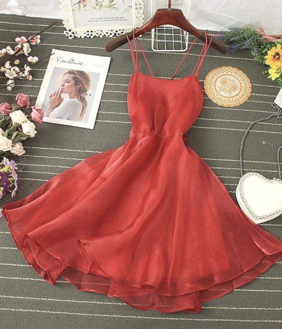 Cute Tulle Backless Short Dress Mini Viv Homecoming Dresses 11565