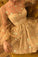 Sweetheart Homecoming Dresses Lorna Satin Tea Length Spaghetti Straps Short Party Dresses 11888
