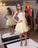 Sweetheart Strapless Homecoming Dresses Lace Braelyn Applique Tulle 13793