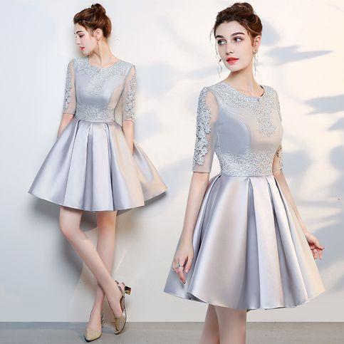 Cute Homecoming Dresses Lace Moriah A Line Short Dress 1383