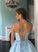 Blue Tulle Short Homecoming Dresses Lace Katrina Dress 13924
